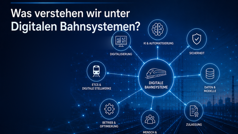 Symbolbild Digitale Bahnsysteme