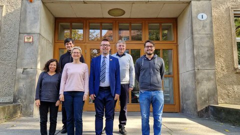 Visit of prof. dr. Borna Abramović at TU Dresden