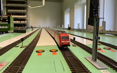 Gleisanlage in Zellwald
