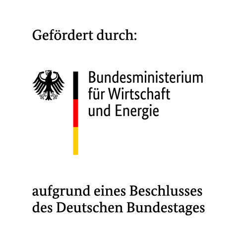 Gefördert durch die Bundesrepublik Deutschland Zuwendungsgeber: Bundesministerium für Wirtschaft und Energie aufgrund eines Beschlusses des Deutschen Bundestages.
