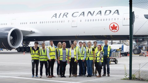 Gruppenfoto Fraport