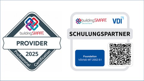 batch Provider von buildingSMART und batch Schulungspartner von buildingSMART und VDI
