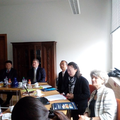 Delegation der SVTCC-Hochschule 