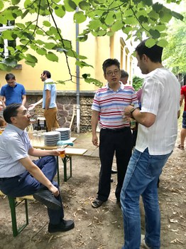 Daimin Shi (Vice-President of SWIFE), Peter Song (UMich) and Ostap Okhrin