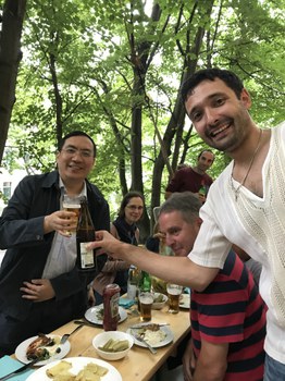 Daimin Shi (Vice President of SWUFE) and Ostap Okhrin
