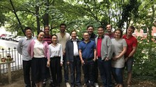 SWUFE group at Ostap garden