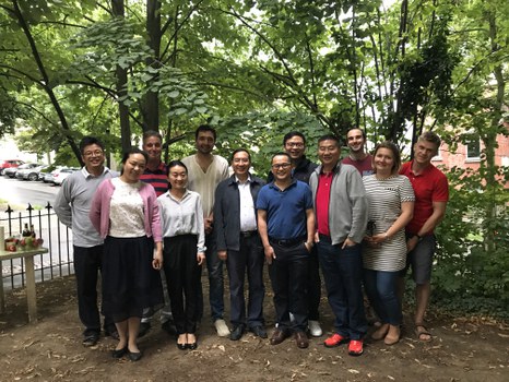 SWUFE group at Ostap garden