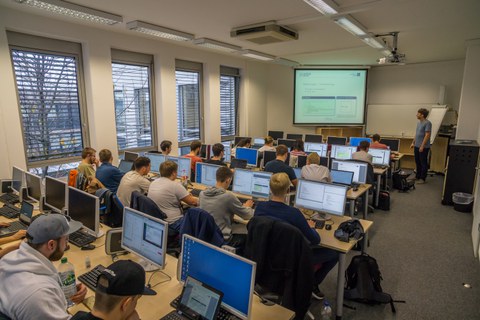 Übung im Computerpool