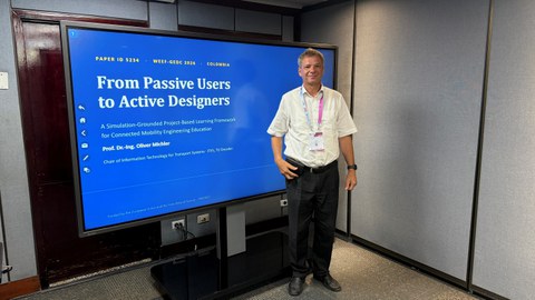 Prof. Michler in Kolumbien