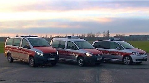 Einsatzfahrzeuge Verkehrsunfallforschung