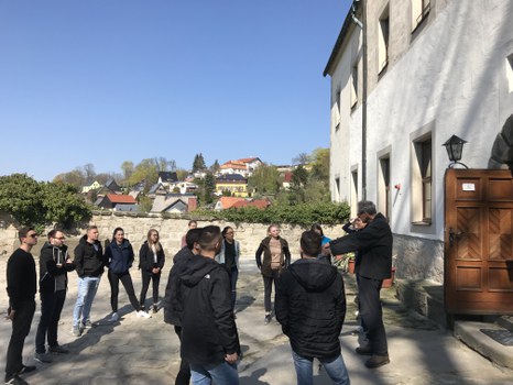 Aufbruch zur Wanderung