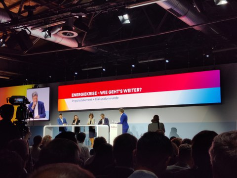 Podiumsdiskussion zur Energiekriese