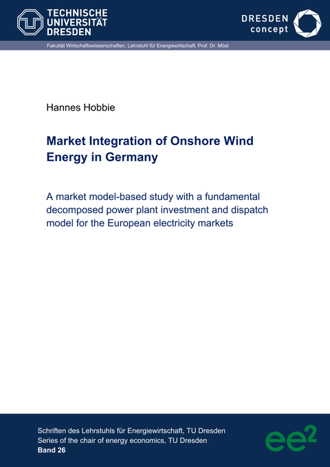Cover page of Hannes Hobbie's dissertation