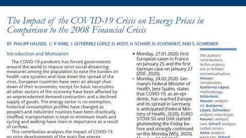 IAEE COVID-19 Paper