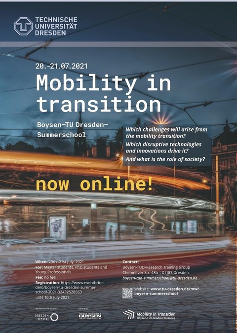 Boysen-TU Dresden-Summer School zu „Mobilität im Wandel“