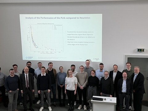 Gruppenbild aller Teilnehmer beim 15. Sächsischen Doktorandenworkshop zur Produktion und Logsitik