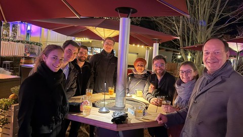 Weihnachtsfeier der Professur
