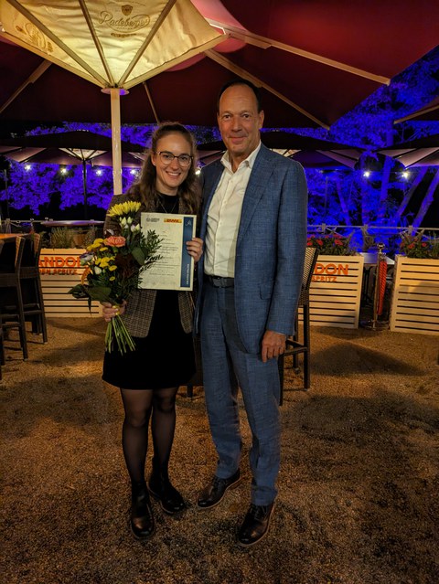 Uebergabe Best Paper Award
