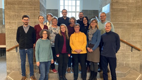 Gruppenbild Abschiedsfoto Kerstin Petzold