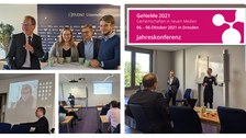 Es sind Eindrücke von der GeNeMe 2021 zu sehen