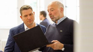 Prof. Möst und Prof. Thum
