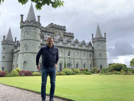 Dominik Möst in Schottland