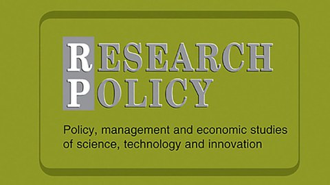 Zu sehen ist das Cover von Research Policy