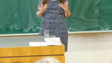 Dr. Gunda Alexandra Detmers from the Chair of International Monetary Economics received the Deutsche Bundesbank Prize.