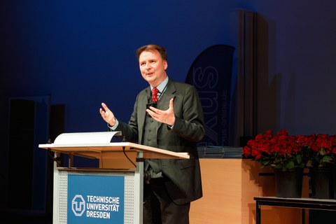 Begrüßung im Audimax