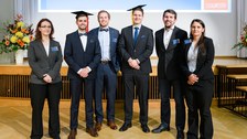 Absolventenverab­schiedung 2018 - Orga-Team des Absolventenvereins nexus e.V.