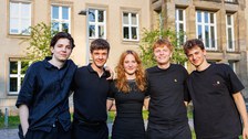 Zu sehen ist das Orgateam des FSR