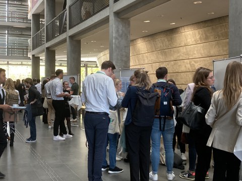 Pause bei der G-Forum Konferenz
