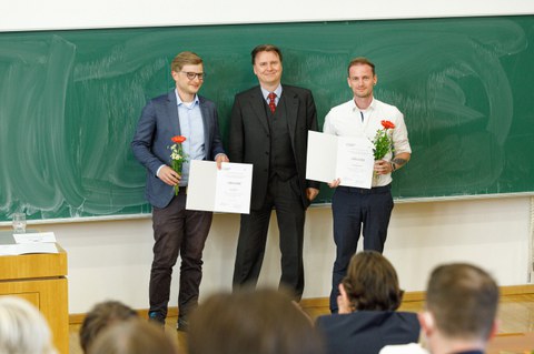 Mattis Altmann und Sebastian Oelrich erhalten den Händel-Preis
