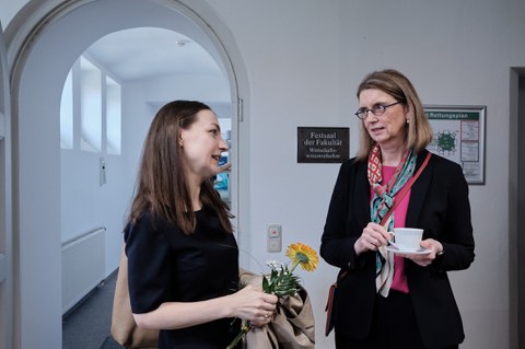 Ianina Scheuch und Bärbel Fürstenau