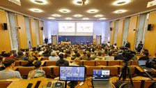Übersicht über die Technik im Hülße-Hörsaal.