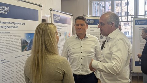 Bei der Infoveranstaltung zu Studienschwerpunkten im Wahlpflichtbereich