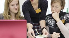 Studieenede im Rahmen eines Lego-Projektes.