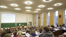 Vorlesung im Hülße-Bau Raum S 386