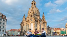 Der Neumarkt mit der Frauenkirche
