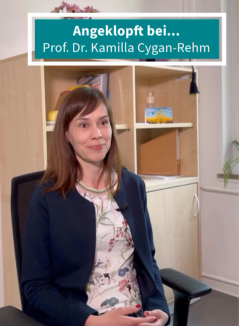 You can see a picture of Prof Dr Kamila Cygan-Rehm.