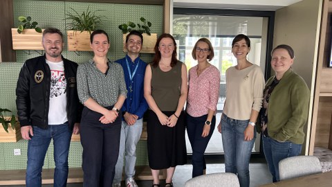 Zu sehen sind die Teilnehmer des LaMaCe Projektmeetings.
