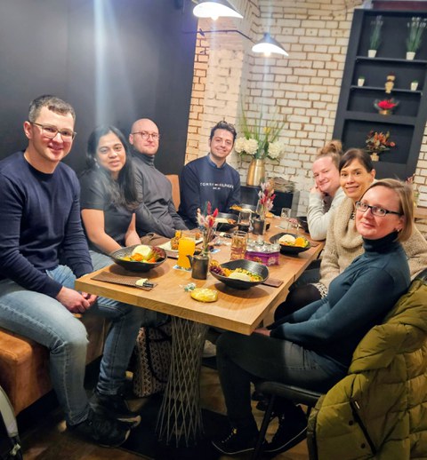 Foto mit Mitarbeitern der Professur für Quantitative Verfahren, insb. Ökonometrie