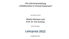 Lehrpreis 2022