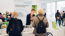 The Information stand of Blickpunkt-Auge. 