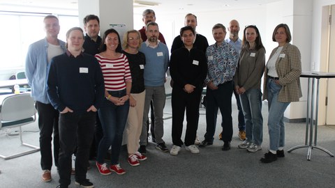 The project consortium at the kickoff event in Dresden