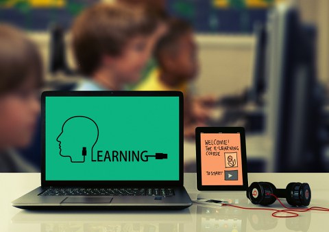 Foto Laptop E-Learning 