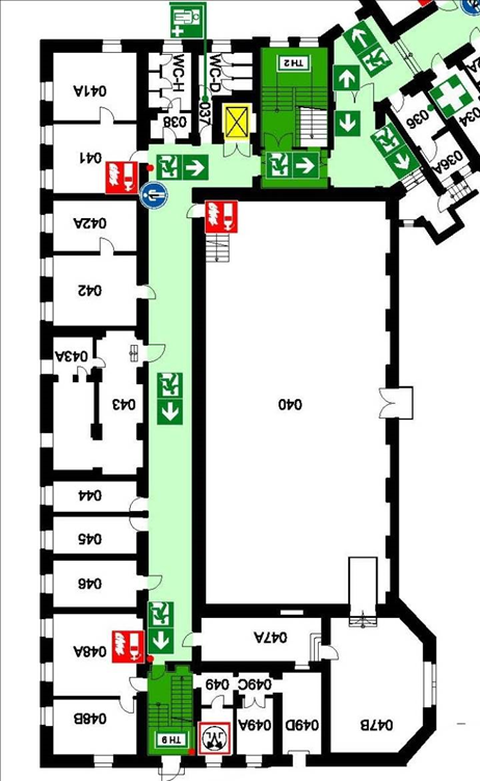 Grafik Lageplan Weberbau