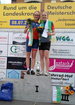 Podium Frauen 2  SHM RR 2018