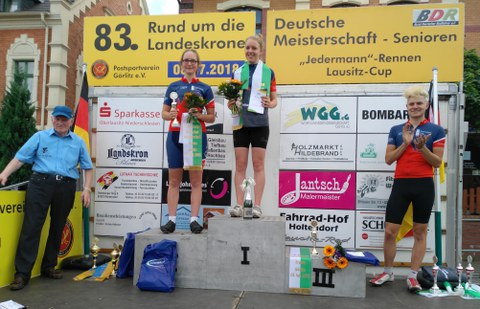 Podium Frauen SHM RR 2018