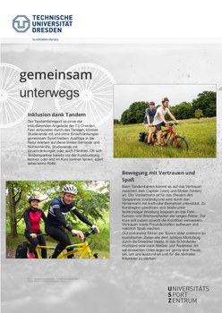 Thementafel Tandem